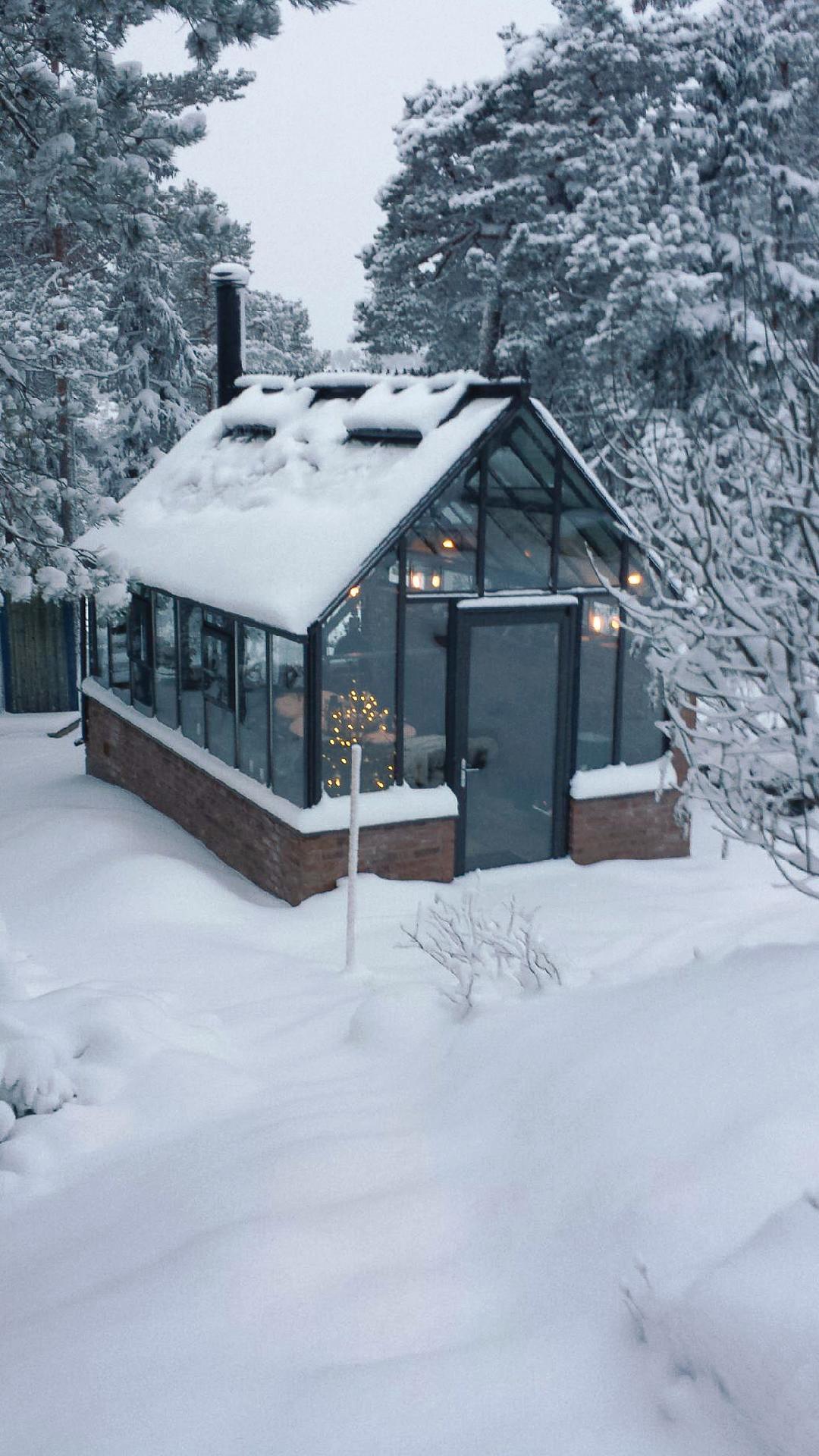 winter greenhouse